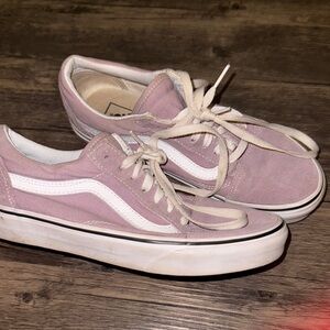 Vans Women's Lavender Suede Sneakers